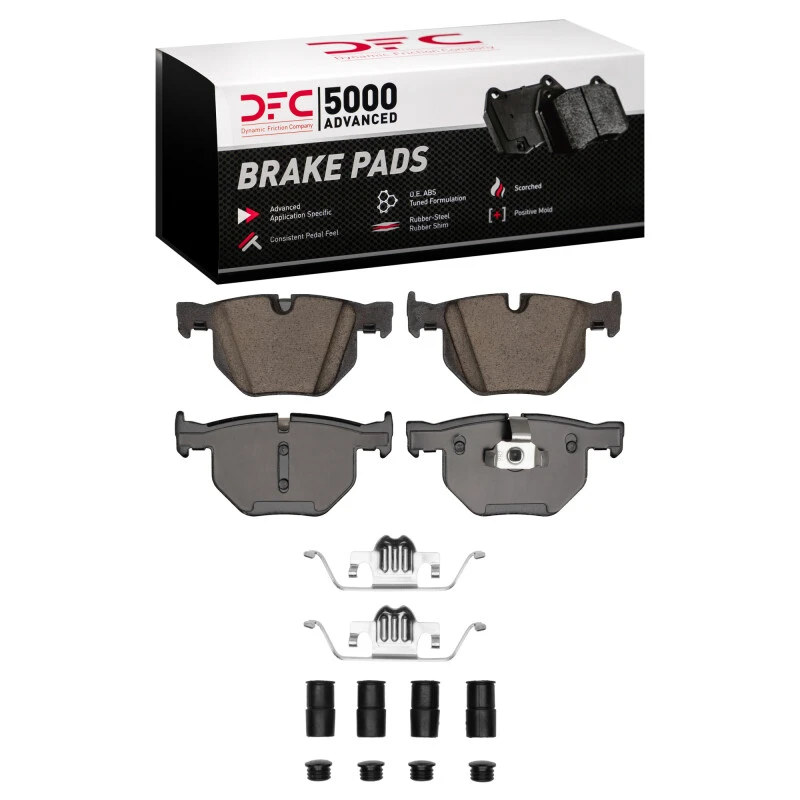 DFC 08-19 BMW X6 Rear 5000 Advanced Ceramic Brake Pads and Hardware Kit