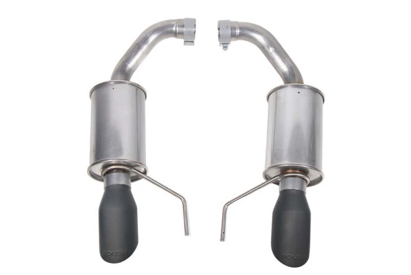 Roush 2024 Ford Mustang GT/EcoBoost Dual Tip Axle Back Exhaust w/ Black Tips
