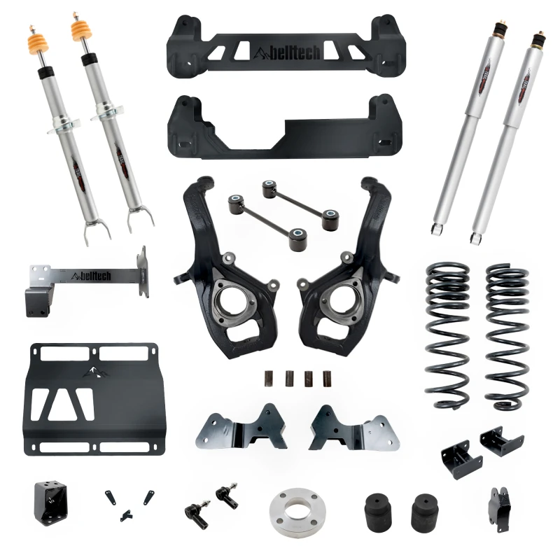 Belltech 19-21 RAM 1500 4WD Alle Kabine 6-8 Zoll Lift-Kit mit Front-/Heck-Trail-Performance-Stoßdämpfern