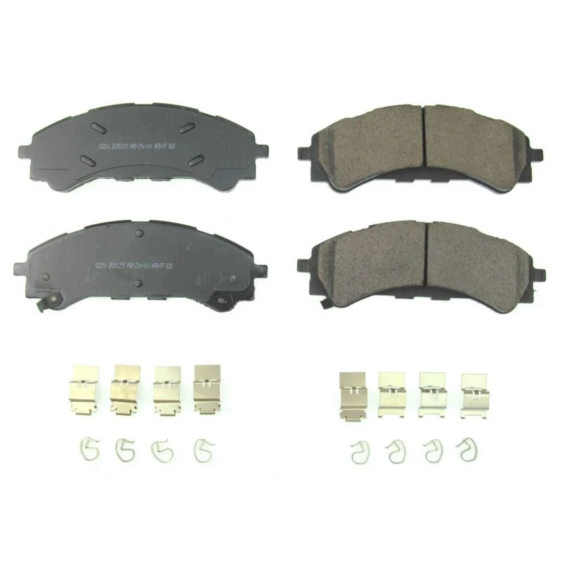 Power Stop 2019 Ford Ranger Front Z17 Evolution Ceramic Brake Pads w/Hardware