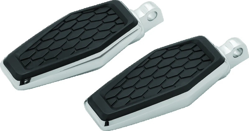Kuryakyn Hex Pegs mit Adaptern in Chrom