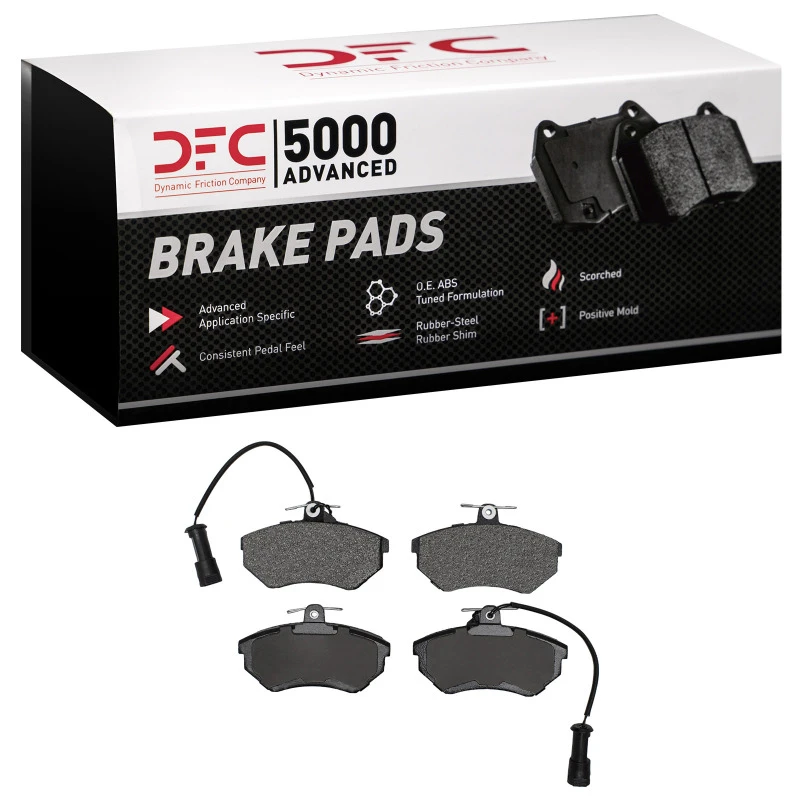 DFC 83-91 Audi 100 Quattro Front 5000 Advanced Semi Metallic Brake Pads