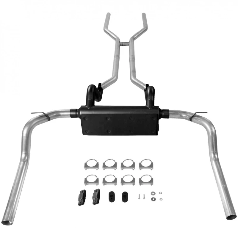 Flowmaster 67-74 Camaro/Nova 2.5in. American Thunder Crossmember-Back Exhaust System