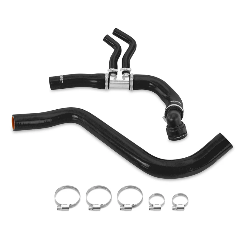Mishimoto 15-17 Ford Expedition 3.5L EcoBoost Silikon-Kühlerschlauch-Kit - Schwarz