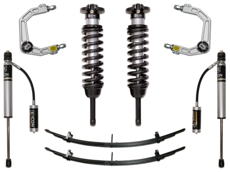 ICON 05-15 Toyota Tacoma 0-3,5 Zoll/2016+ Toyota Tacoma 0-2,75 Zoll Stufe 3 Federungssystem mit Billet Uca