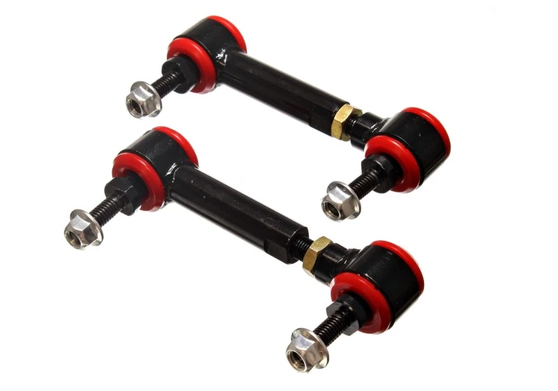 Energy Suspension Universeller Roter 4-3/4in-5-3/4in inAin Bereich Pivot Style End Link Set