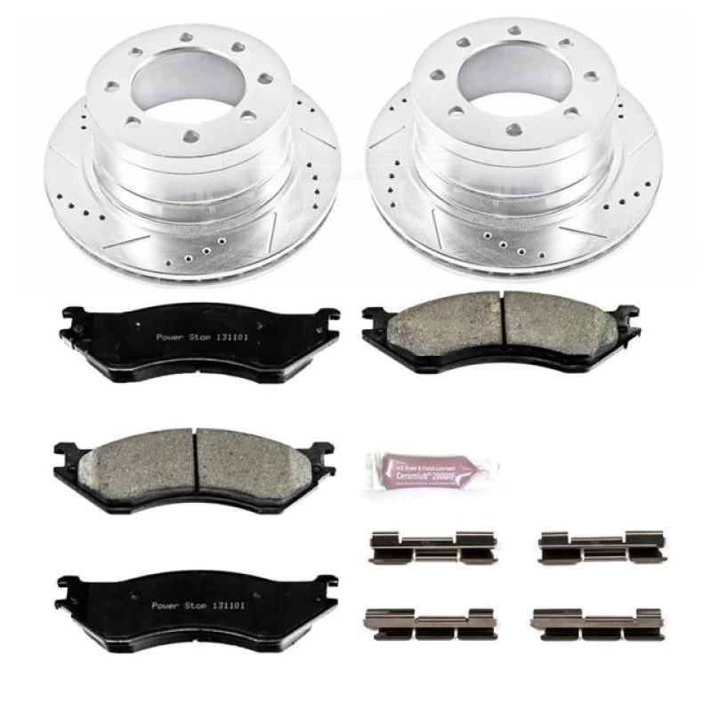 powerstop_K5490-679453c8c0414 Power Stop 06-08 Dodge Ram 1500 Rear Z23 Evolution Sport Brake Kit