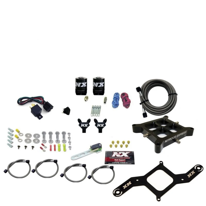 Nitrous Express 4150 Billet Crossbar Stage 6 Nitrous Kit (50-300PS) ohne Flasche