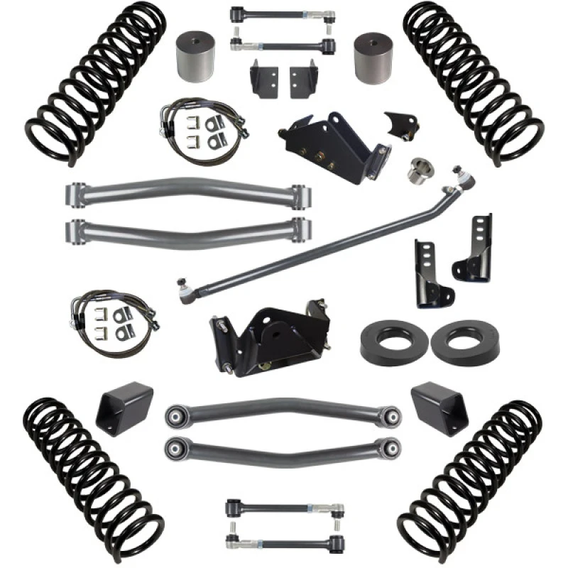 Synergy 07-18 Jeep Wrangler JKU 4 DR 3.0in Lift Stage 2 Suspension System
