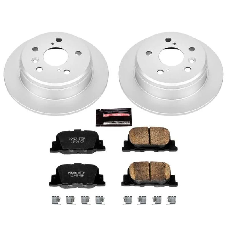 powerstop_CRK1084-679452cb07805 Power Stop 00-01 Lexus ES300 Rear Z17 Evolution Geomet Coated Brake Kit