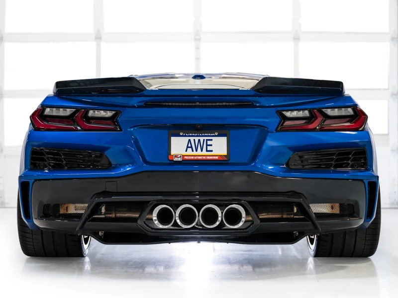 AWE 23-25 Chevrolet C8 Corvette Z06 5.5L SwitchPath Exhaust System - Chrome Silver Tips