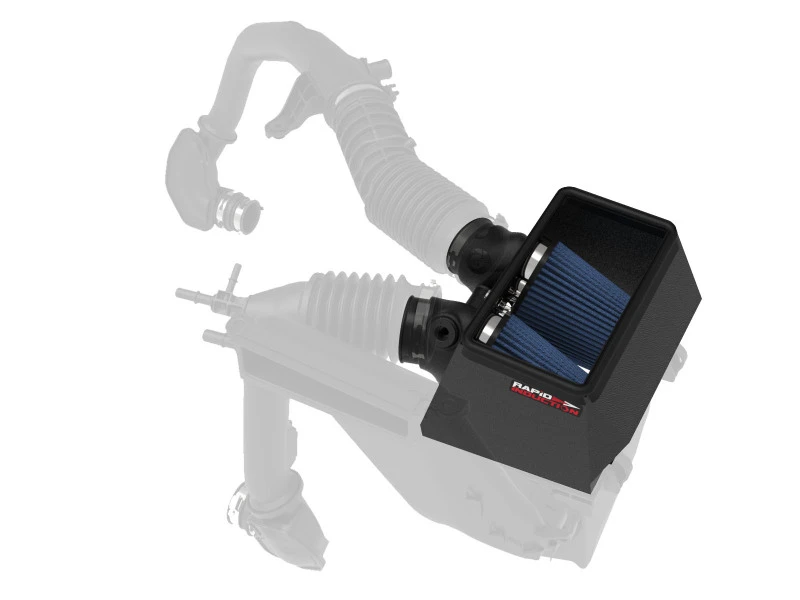 Rapid-Induktions-Kaltluft-Ansaugsystem mit Pro 5R-Filter 19-20 Ford Edge V6 2.7L (tt)