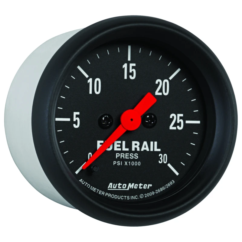 AutoMeter-Manometer für Raildruck (Ram 5.9L) 2-1/16 Zoll, 30Kpsi Digitaler Schrittmotor Z