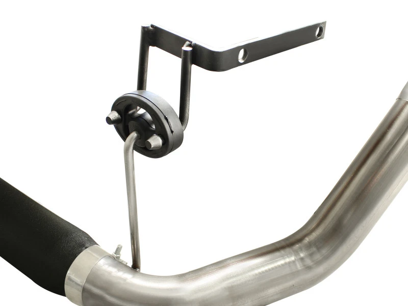 aFe MACHForce XP 2-1/2 Zoll auf 3 Zoll 409 SS Kat-Back Auspuffanlage mit schwarzen Spitzen 10-17 Toyota Tundra V8 5.7L