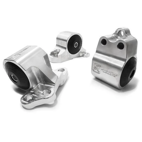 Innovative 92-95 Civic B/D Series Silver Aluminum Mounts 60A Bushings (3 Bolt)