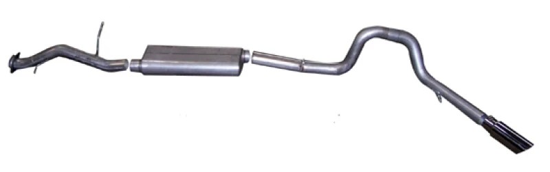 Gibson 07-09 Ford Explorer Sport Trac XLT 4.6L 3 Zoll Kat-Hinterer Einzel Auspuff - Edelstahl