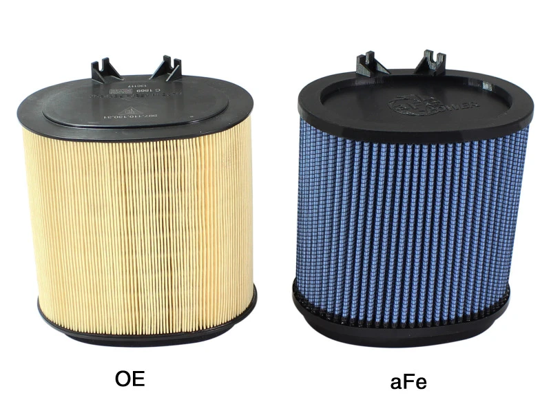 aFe MagnumFLOW OE-Ersatz PRO 5R-Luftfilter 09-12 Porsche 911 (977.2) H6 3.6L/3.8L