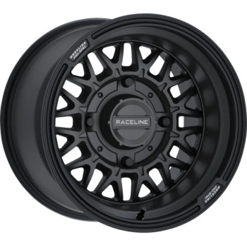 Raceline A13B Omega 17x7in/6x139.7 BP / 60mm Offset /78mm Bore - Satin Black Wheel