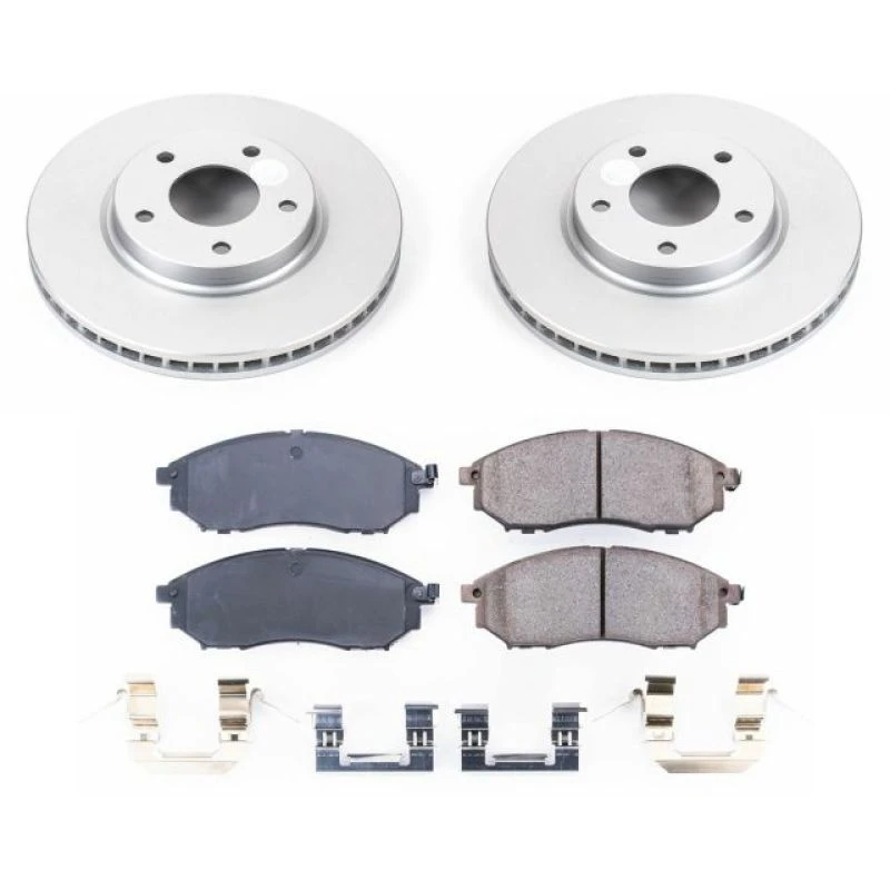 powerstop_CRK152-679452c31a44d Power Stop 03-04 Infiniti M45 Front Z17 Evolution Geomet Coated Brake Kit