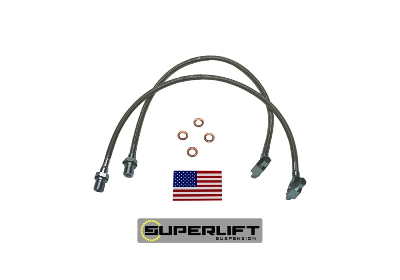 Superlift Bullet Proof Front Bremsleitungen