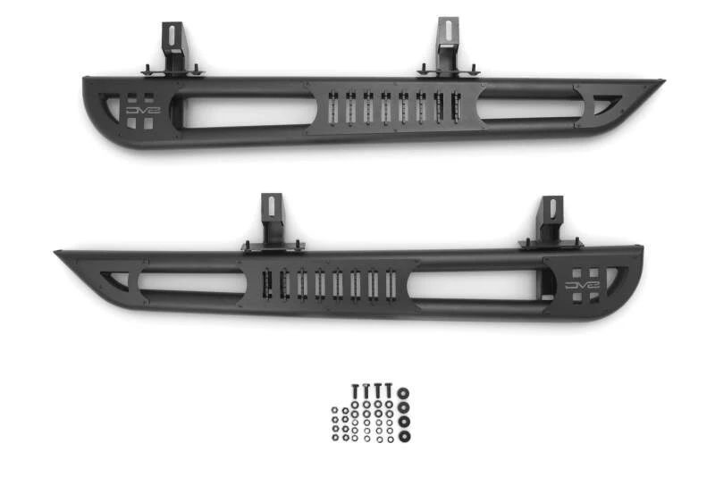 DV8 Offroad Seiten-Trittbretter für 2007–2018 Jeep Wrangler JK 2-Türer