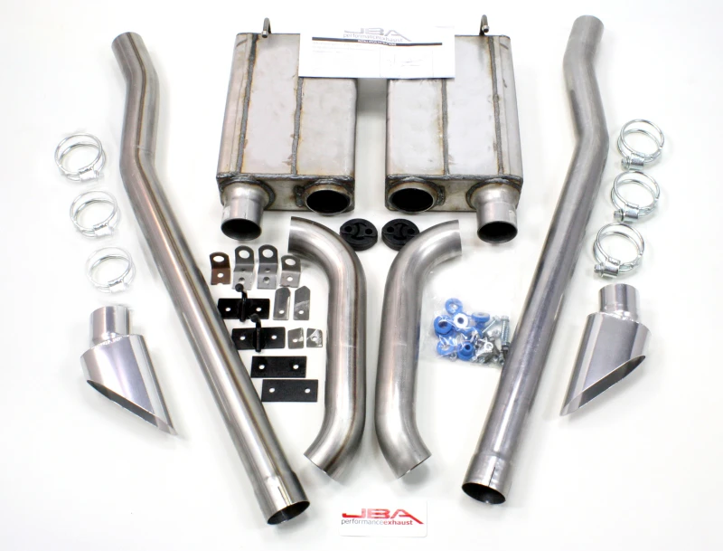 JBA 65-70 Ford Mustang Eleanor Style Dual Side Header Back Exhaust