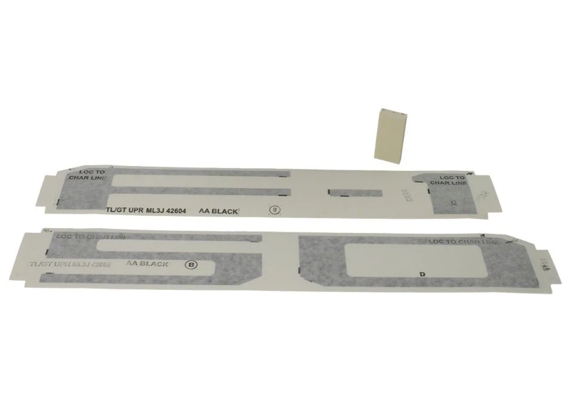 Ford Racing Tailgate Lettering for 15-24 F-150 - Black