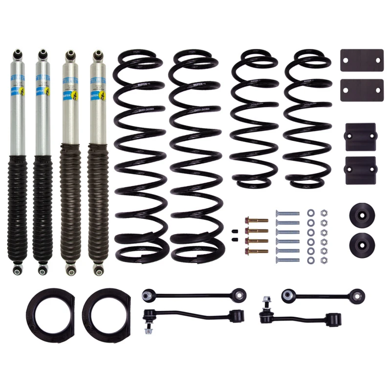 Bilstein 2024+ Jeep Wrangler w/ Front Heavy Load B8 5100 Lift Kit - 2.5in Lift