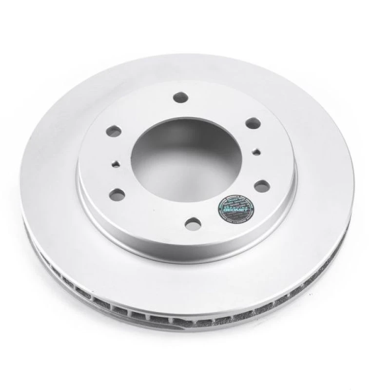 Power Stop Front Evolution Geomet Coated Rotor for 00-06 Mitsubishi Montero