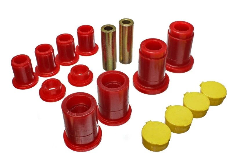 Energy Suspension Vorderer Kontrollarm-Buchsen-Set - Rot