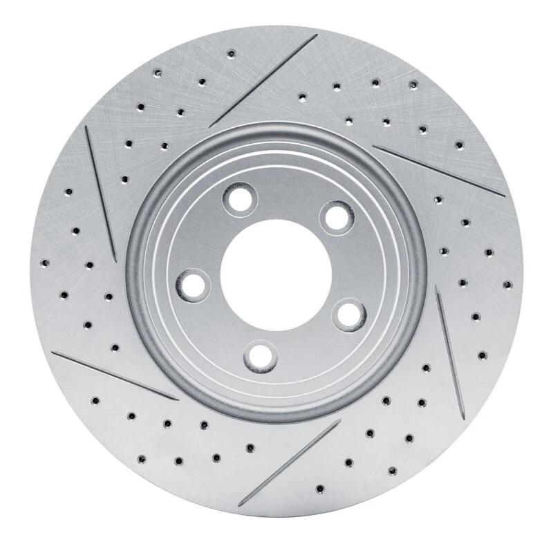 DFC 06-10 Jaguar Xk Front Left Drilled & Slotted Geoperformance Rotor