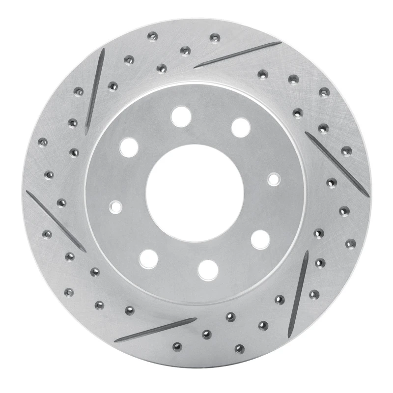 DFC 88-07 Dodge Colt Front Left Drilled & Slotted Geoperformance Rotor